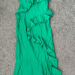 Green Maxi Dress Size M Photo 0