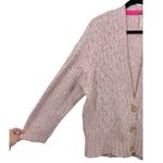 Free People  Molly Cable Cardi Oversized‎ Knit Cardigan XS Photo 5
