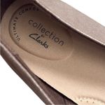 Clarks Like New Leather Juliet Palm Loafers
Metallic Gold Size 10 Photo 6