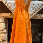 Anthropologie  Left of Center Orange summer dress  Photo 6
