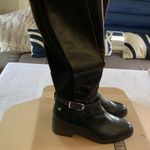 Women’s knee high boots new size 10w Black Photo 0