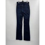 Madewell  Jeans‎ Womens 25 Dark Wash Skinny Flare Stretch Denim 5 Pocket Pants Photo 6