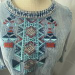 POL  boho jean dress small Photo 2