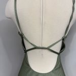 Aerie  Olive Ribbed One Piece Swimsuit Photo 9