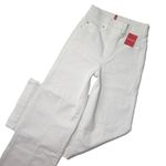 Spanx NWT 20465Q Seamed Front Wide Leg in Ecru Wash Pull-on Jeans Petite M x 30 Photo 1