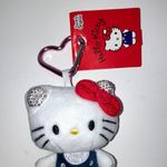 Hello Kitty  White and Red Bag Charm Photo 2