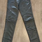 Christian Audigier NWT  Gray/silver faux leather skin tight pants. Sz S Photo 0