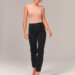 Abercrombie & Fitch  Black The 80's Mom High Rise Jeans 4 Short Photo 8