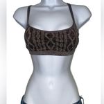 Victoria's Secret vs gray open open back patterned sports bra Photo 0