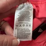 Adidas  M10 Athletic Pink & 3 Stripe Active Running Stretch Waistband Shorts Sz S Photo 9