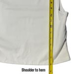 Babaton  White Cropped Boxy Tank Capsule Comfort Dainty Feminine Chic Career L Photo 10