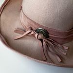 Vintage Sonni San Francisco Wool Rancher Hat in light rose Pink Photo 1