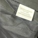 Erin London Double Breasted Geometric Print Belted Pea Coat Jacket Womens Medium Black Photo 13