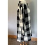Old Navy Dress Womens Large Black Plaid Lagenlook Teacher Pockets Cotton Boho Photo 2