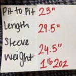 J. Jill Wearever Large Navy Houndstooth Plaid Open Front Sweater Blazer Jacket Blue Photo 9