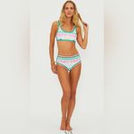 Beach Riot  Francis Set Bikini Top Marcella Bottoms Medium Top Large‎ Bottom $196 Photo 1