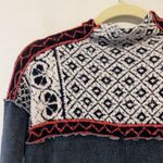 Free People  Snow Bunny Fair Isle Pullover Photo 13