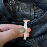 Free People faux leather mini skirt size 0 Photo 2