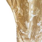 EUC J. McLaughlin Catalina Cloth aside Ruche Dress Tan White Floral Size XS Photo 3