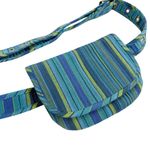 Quilted Koala Belt Bag Happy Blue Stripes Photo 2