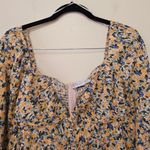 Hello Molly New  Kiss The Sky Floral Bardot Mini Dress Orange Women's Size 8 Photo 6