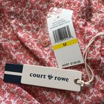 NWT Court & Rowe M Peony floral long sleeves dress cottage core Red Size M Photo 4