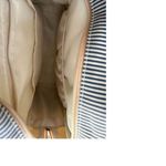 O'Beanie Striped Diaper Bag Backpack Navy White With Changing Pad Blue Photo 3