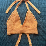 American Eagle  Crochet Top Photo 0