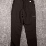 FIGS Hw Yola Straight Leg High Rise Scrub Pants Womens XxS Black Photo 2