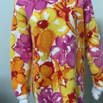 Adrienne Vittadini  colorful floral sweater Photo 4