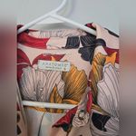 Anatomie Cassie Floral Print Shirt Dress Red Photo 4