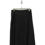 Talbots  Petite Polka Dot Maxi Skirt Black White Pull On Cotton Small Petite Photo 1