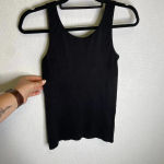 Coobie | Black Tank Top Shapewear Shirt One Size Size undefined Photo 1