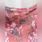 Billabong  Women’s Night Fox Smocked Off Shoulder Floral Dress in Ash Rose Photo 5