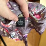 Tolani NWT  Collection Button Down Long Sleeve Ruffle Cuff Amity Floral top Sz M Photo 9