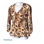 Show Me Your Mumu Bailey Floral Long Sleeve Romper Small NWOT Photo 1