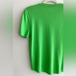 ZARA Lightweight Knit Short Sleeve Shirt, Bright Green, Size XL Photo 14