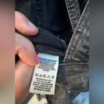 Free People dark gray wash denim overalls size 24 EUC!!!! Photo 5