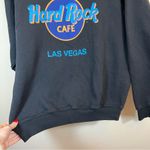 Hard Rock Cafe Vintage  Black Las Vegas Crewneck Sweatshirt Medium Photo 4