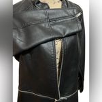 Liverpool NWT  Zip-Off Detail Faux Leather Jacket Photo 7