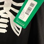 Tipsy Elves  Black Tank Top with White Skeleton Design Photo 2