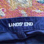 Lands' End  Women’s Blue Corduroy Capris Mid Rise Straight Size 24w Photo 3