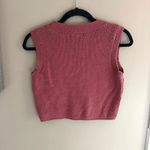 Moon & Madison Textured Knit Top in Dusty Rose Pink Size XS Photo 5
