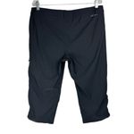 Eddie Bauer Womens Sz 14 Rainier Black Crop Capri Pants Utility Hiking Photo 3