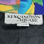 Vtg Unique KenSington Square Jacket Colorblock Artsy Geometric Blazer USA Sz Med Photo 5