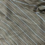 Pinko Navy Blue Pinstripe Bermuda Shorts School Girl Preppy Size 8 Photo 9