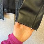 Pendleton Vintage Women's Black Leather Jacket Size 2XL Photo 4