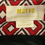 Anthropologie Red and White Diamond Pencil Skirt Photo 3