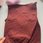 Amazon Brown seamless crop tank top Photo 4
