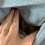 Façonnable Faconnable Sky Blue Wool Blend Herringbone Jacket Photo 3